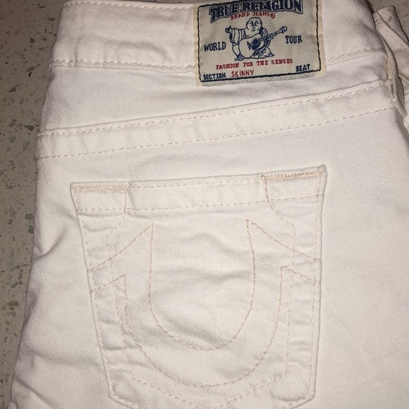 White True a Religion Skinny Jeans - Picture 3 of 5
